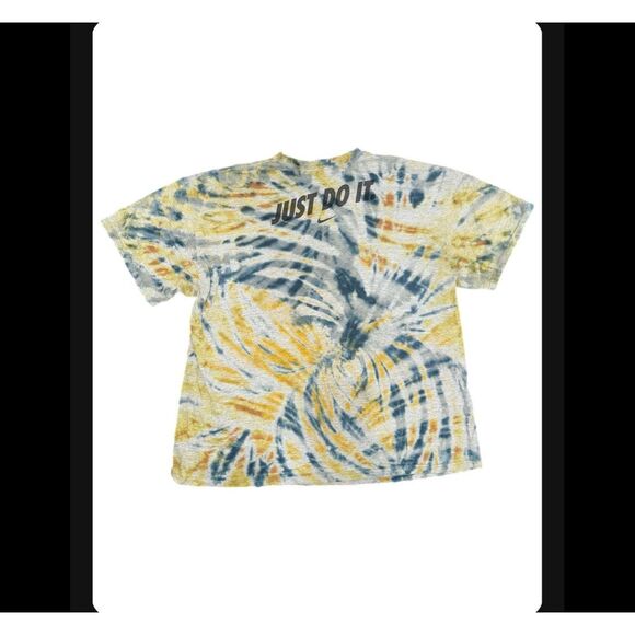 Vintage Nike Mizzou Tigers Football Camp Tie-Dye Tee - Picture 2 of 4